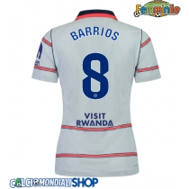 Maglie da calcio Atletico Madrid Pablo Barrios #8 Terza Maglia Femminile 2026-27 Manica Corta